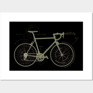 Vintage Bike For Cycling Lover Posters and Art